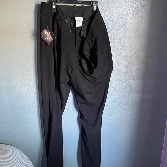 Ava & Viv Pants - Black Womens Black dress pants